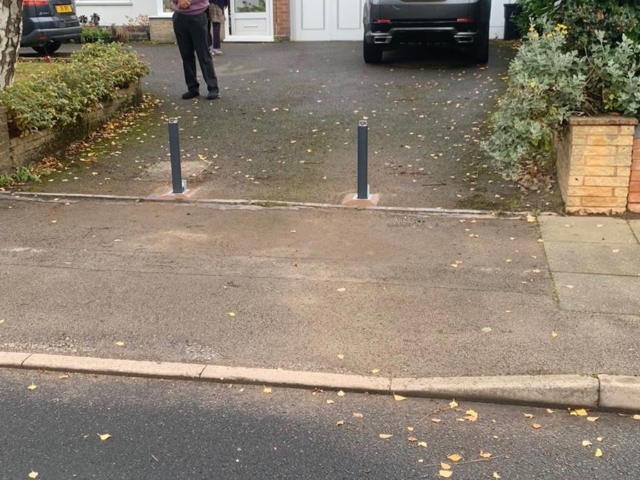 Standard Bollard – Dark Grey