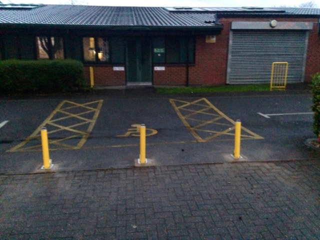 Standard Bollard – Yellow