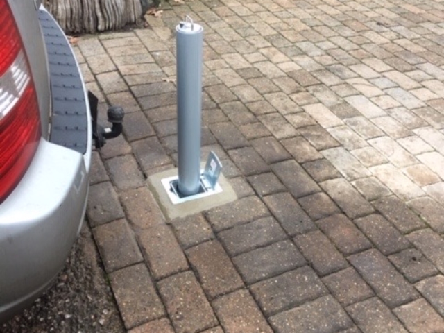 Standard Bollard – Light Grey